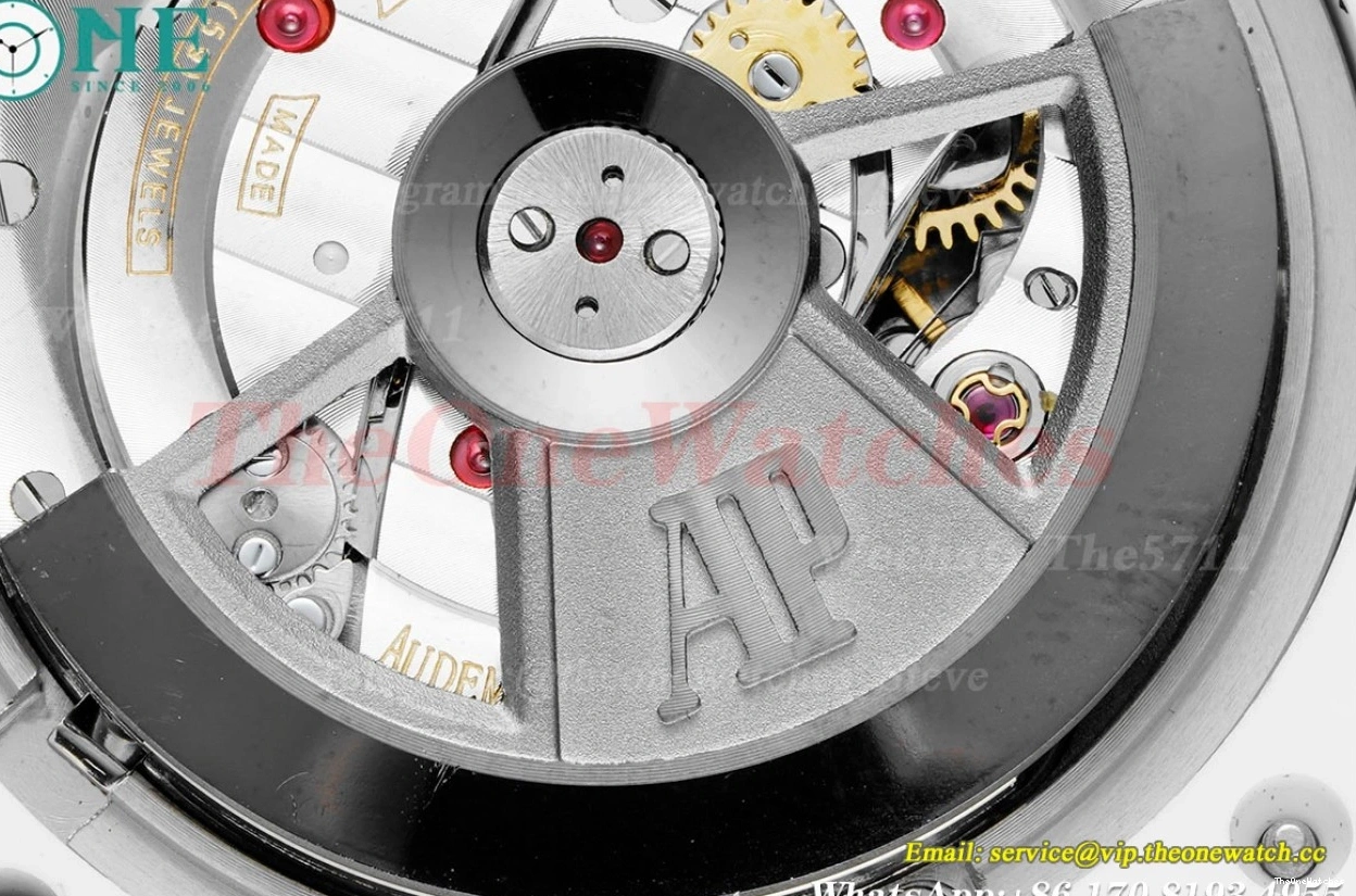 Ceramic Offshore White A3126 RU APF 44mm Oak Royal Stk 0509